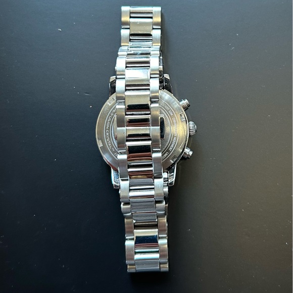 S Coifman MoonPhase Watch With 32mm White Perl Face & Silver Bracelet - Picture 5 of 6